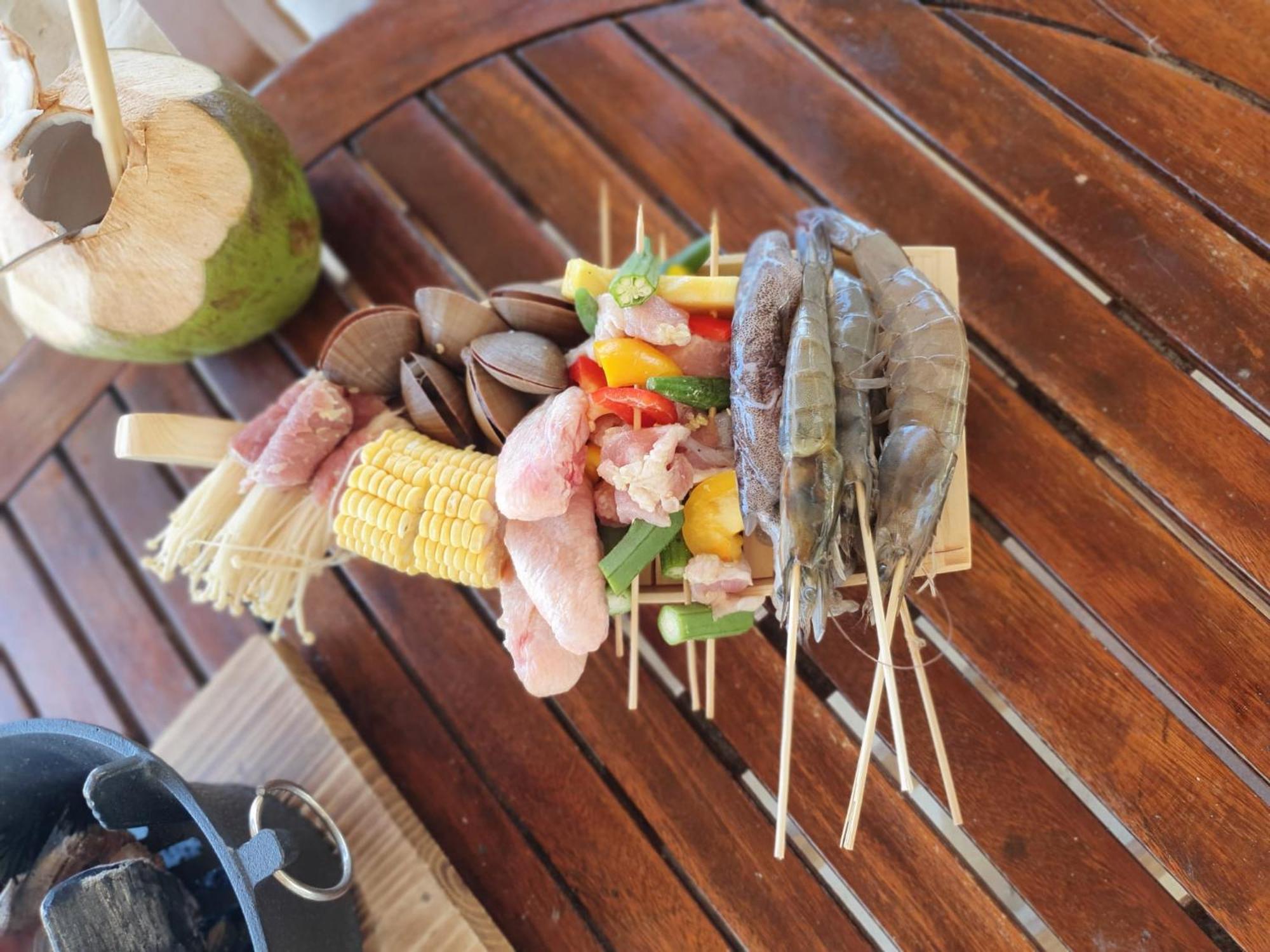 Lucky Spot Beach Bungalow Song Cau Luaran gambar